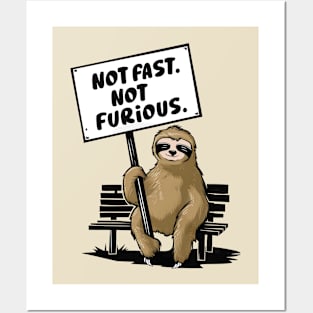 Not fast, not furious. Posters and Art